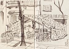 21 April - Worldwide and unipersonal sketchcrawl in Barcelona